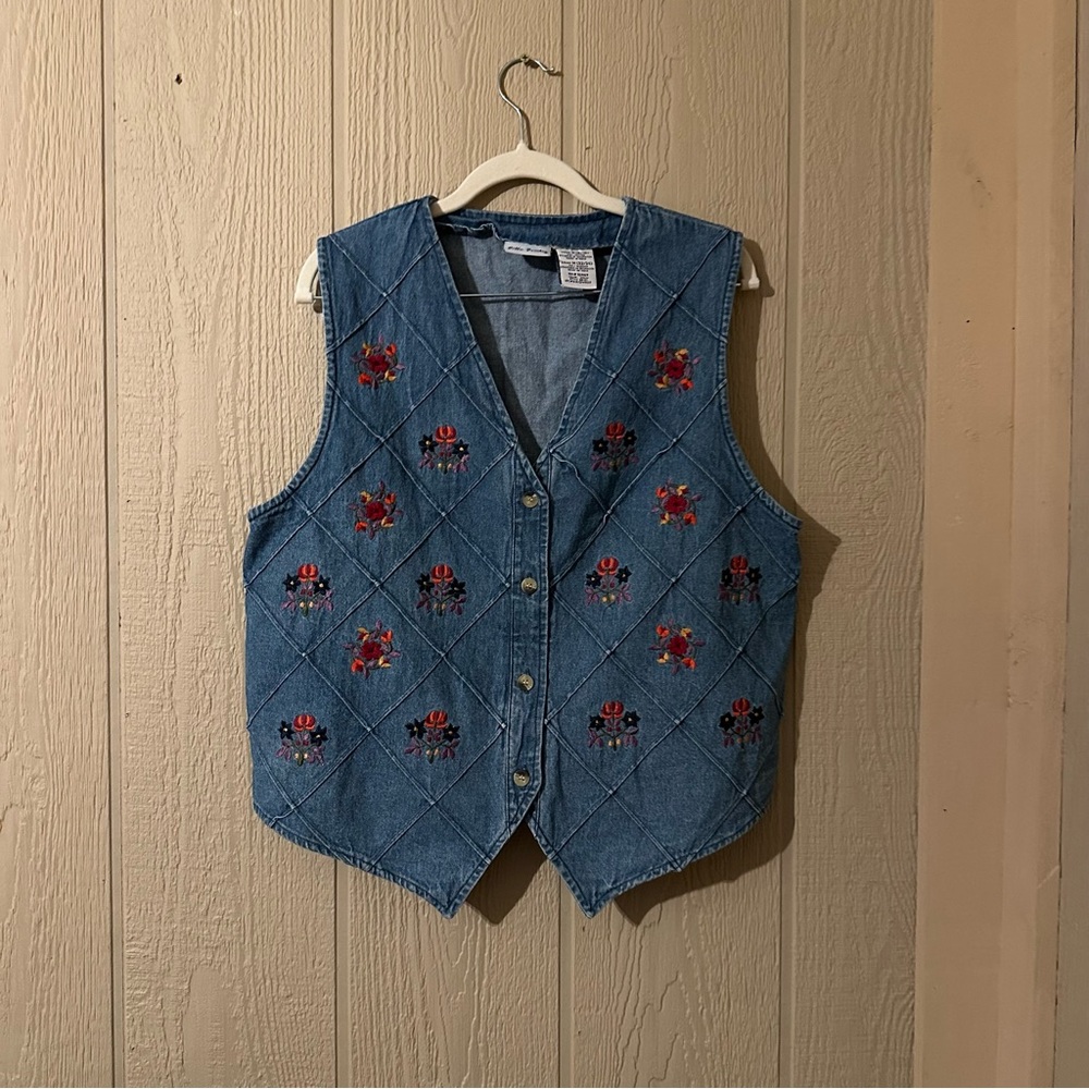 Bobbie Brooks Blue Denim Vest
